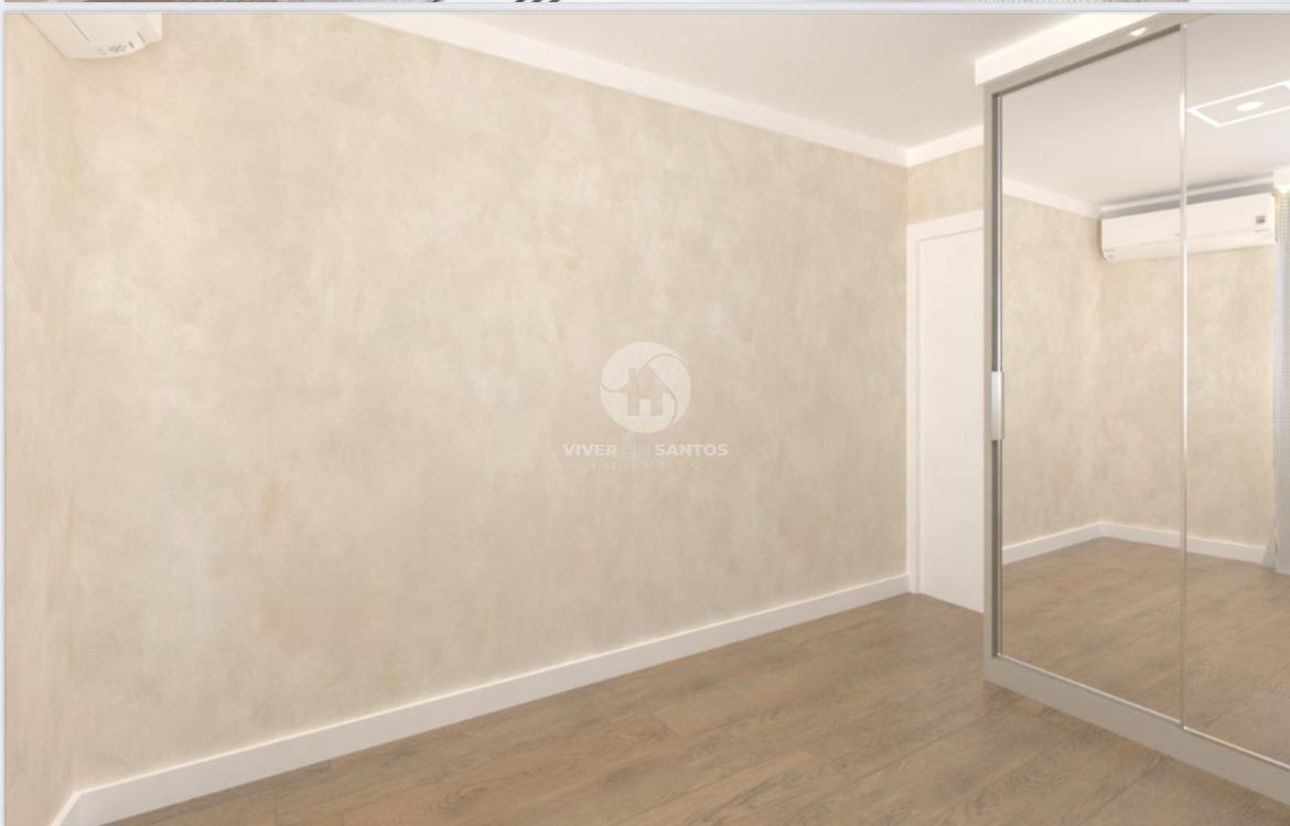 Apartamento Finamente Reformado na quadra da praia- Ponta da Praia - Santos em Aparecida, Santos — foto 10