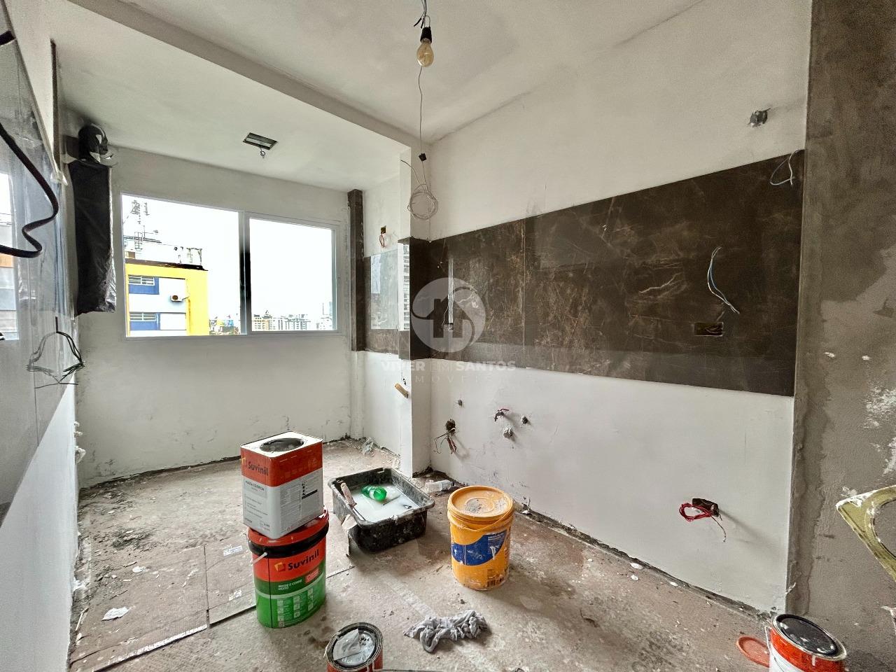 Apartamento Finamente Reformado na quadra da praia- Ponta da Praia - Santos em Aparecida, Santos — foto 17