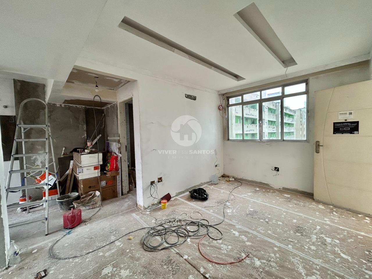 Apartamento Finamente Reformado na quadra da praia- Ponta da Praia - Santos em Aparecida, Santos — foto 19