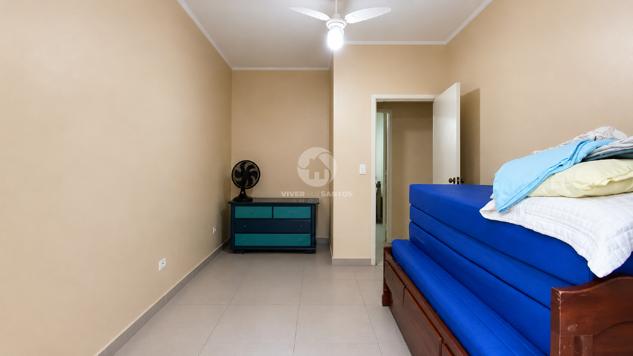 Apartamento a 1 Quadra da Praia com 3 Dormitórios no José Menino em José Menino, Santos — foto 7