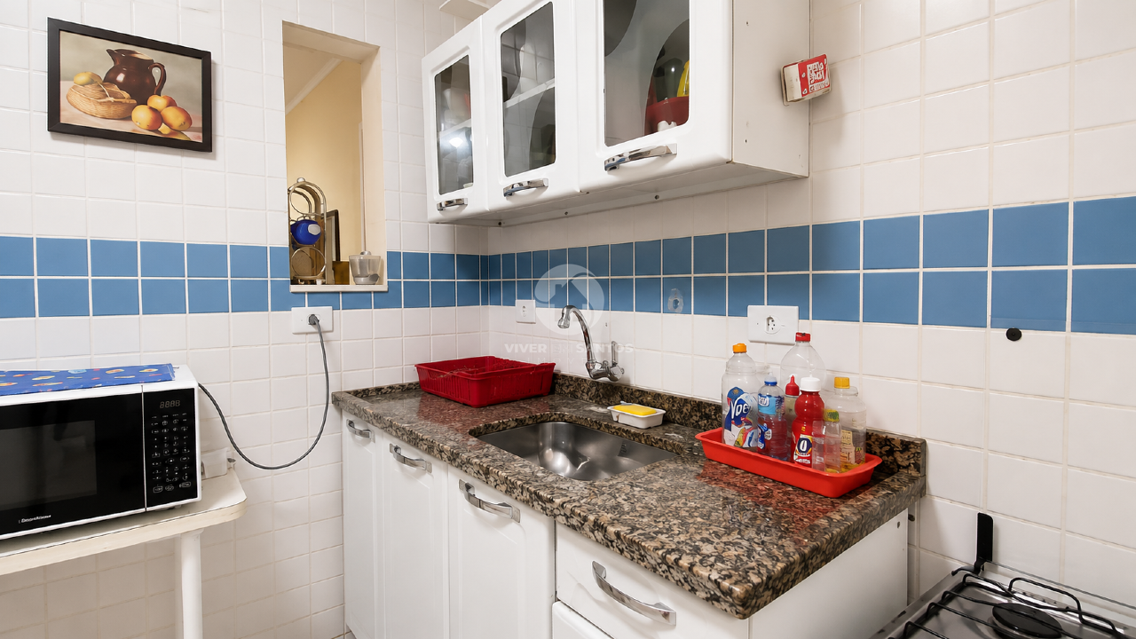 Apartamento a 1 Quadra da Praia com 3 Dormitórios no José Menino em José Menino, Santos — foto 12