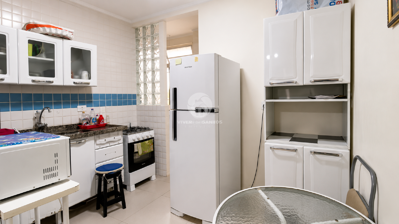 Apartamento a 1 Quadra da Praia com 3 Dormitórios no José Menino em José Menino, Santos — foto 11