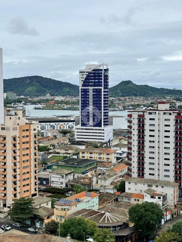 Apartamento com varanda e vista na Ponta da Praia em Ponta da Praia, Santos — foto 11
