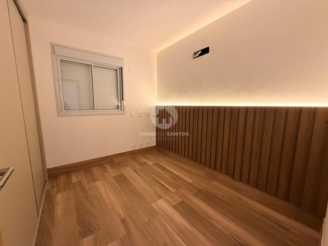 Apartamento com varanda e vista na Ponta da Praia em Ponta da Praia, Santos — foto 22