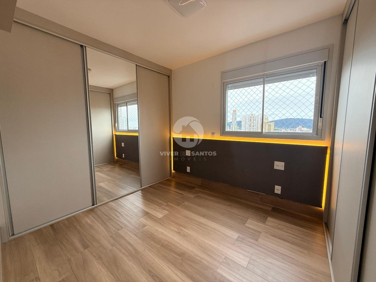 Apartamento com varanda e vista na Ponta da Praia em Ponta da Praia, Santos — foto 26