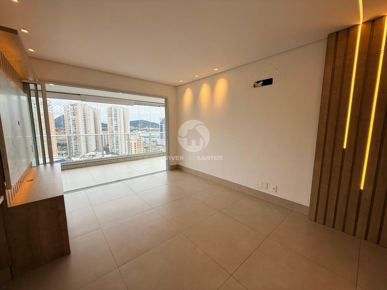 Apartamento com varanda e vista na Ponta da Praia em Ponta da Praia, Santos — foto 13