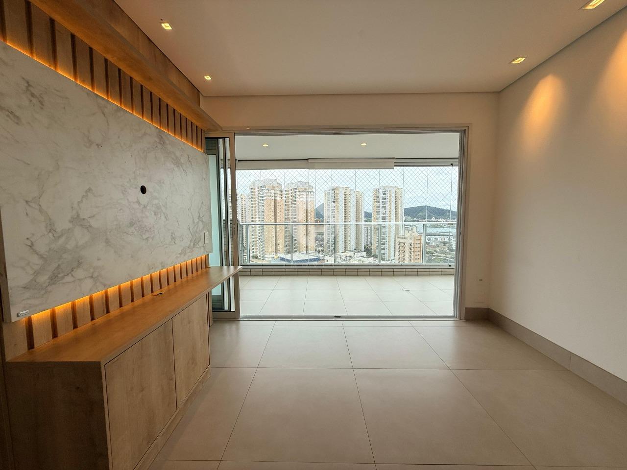 Apartamento com varanda e vista na Ponta da Praia em Ponta da Praia, Santos — foto 17