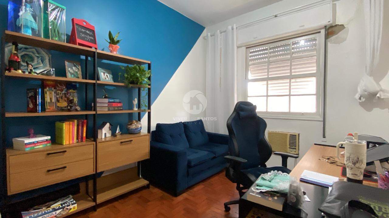Apartamento amplo com 74m2 varanda na Encruzilhada/Santos em Encruzilhada, Santos — foto 8