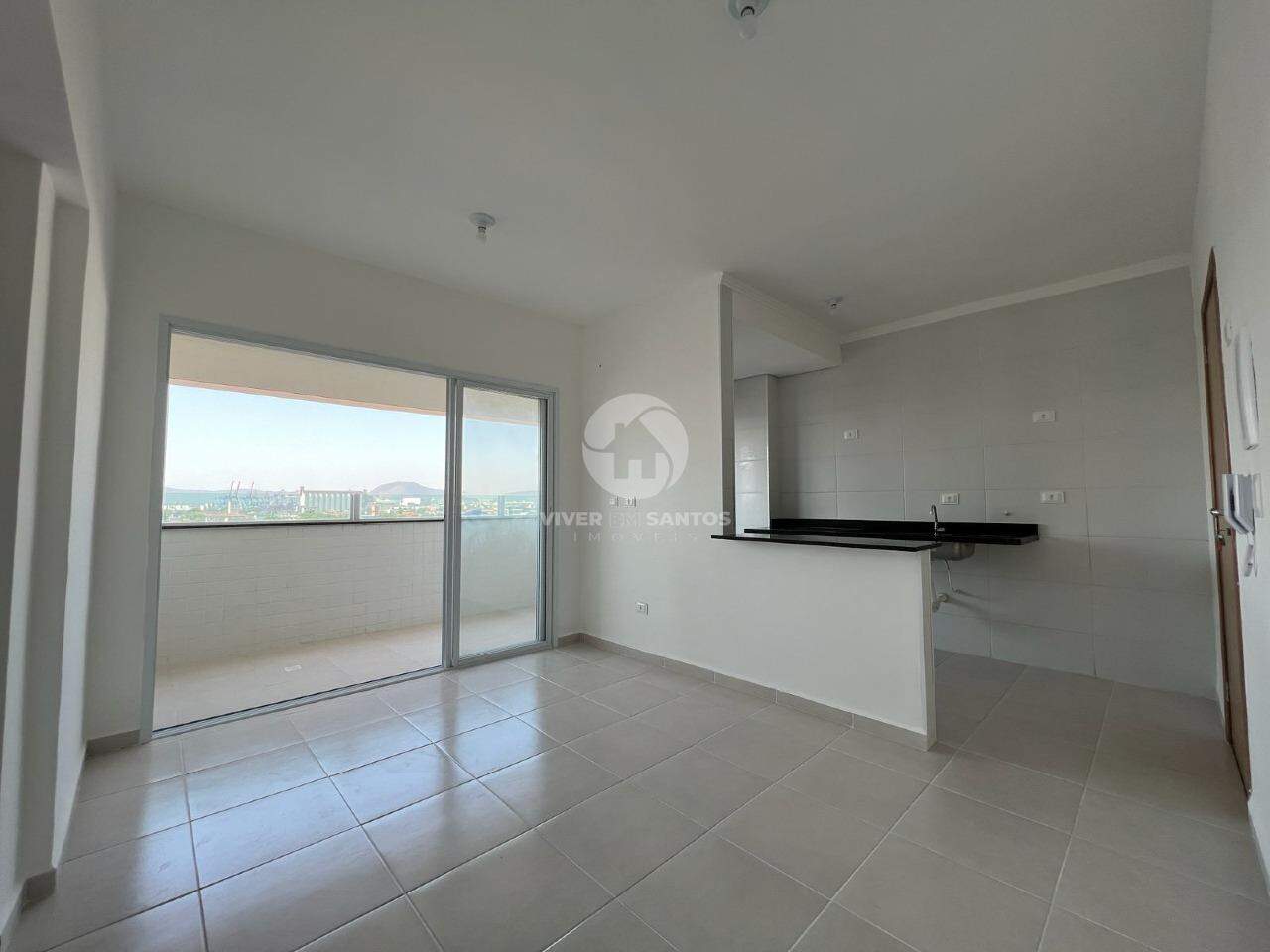 Excelente apartamento de 1 quarto, sacada gourmet e lazer completo em Macuco, Santos — foto 4