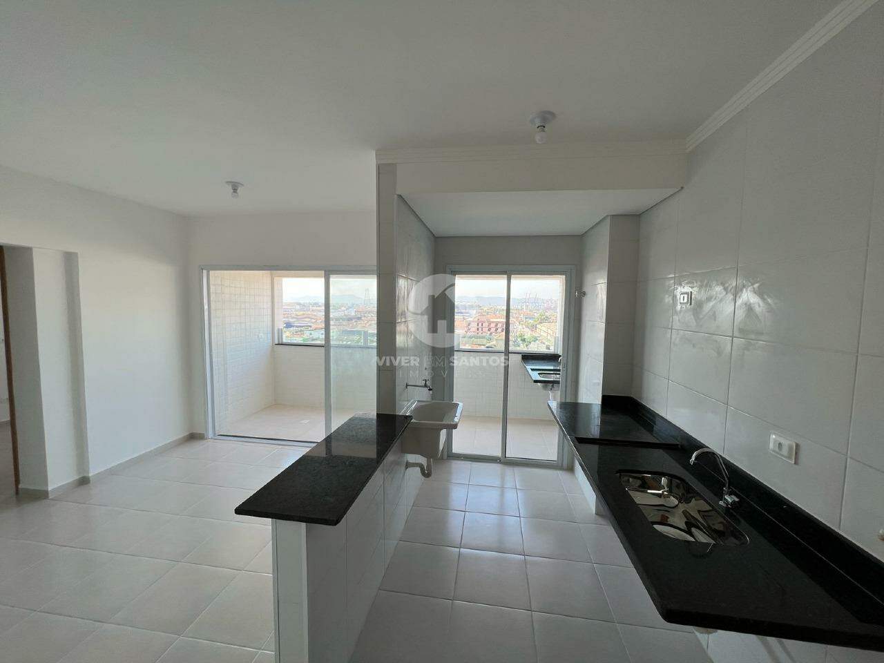 Excelente apartamento de 1 quarto, sacada gourmet e lazer completo em Macuco, Santos — foto 8