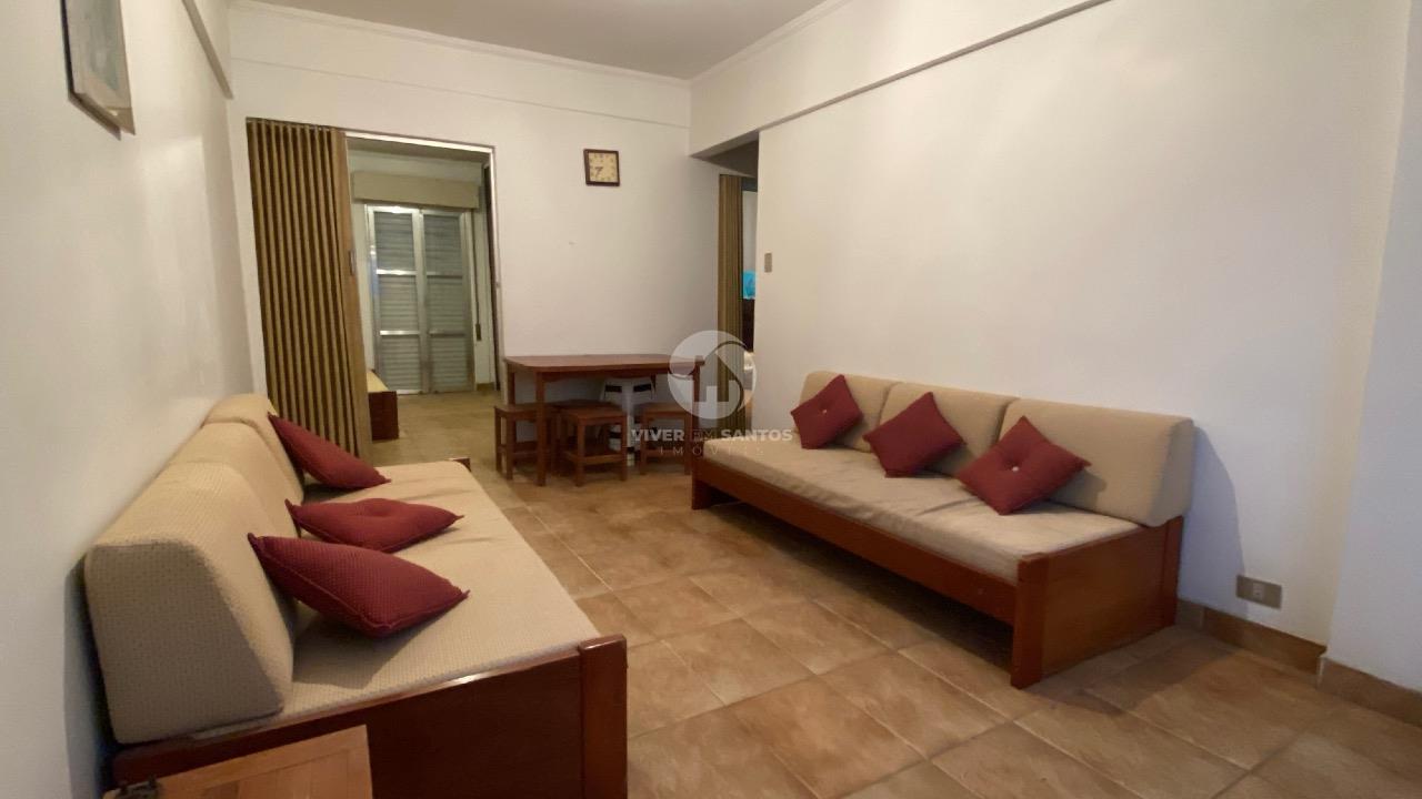 Apartamento 2 quartos, varanda, vaga e vista mar no Gonzaga em Gonzaga, Santos — foto 2