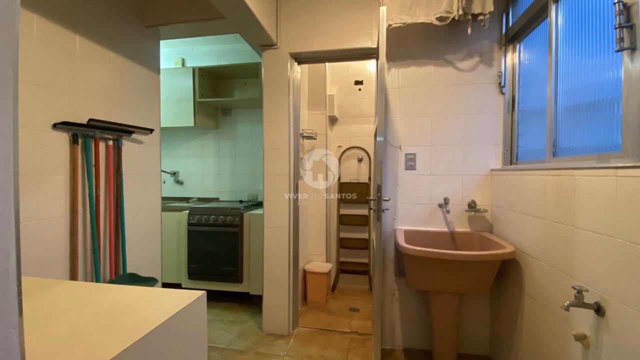 Apartamento 2 quartos, varanda, vaga e vista mar no Gonzaga em Gonzaga, Santos — foto 13