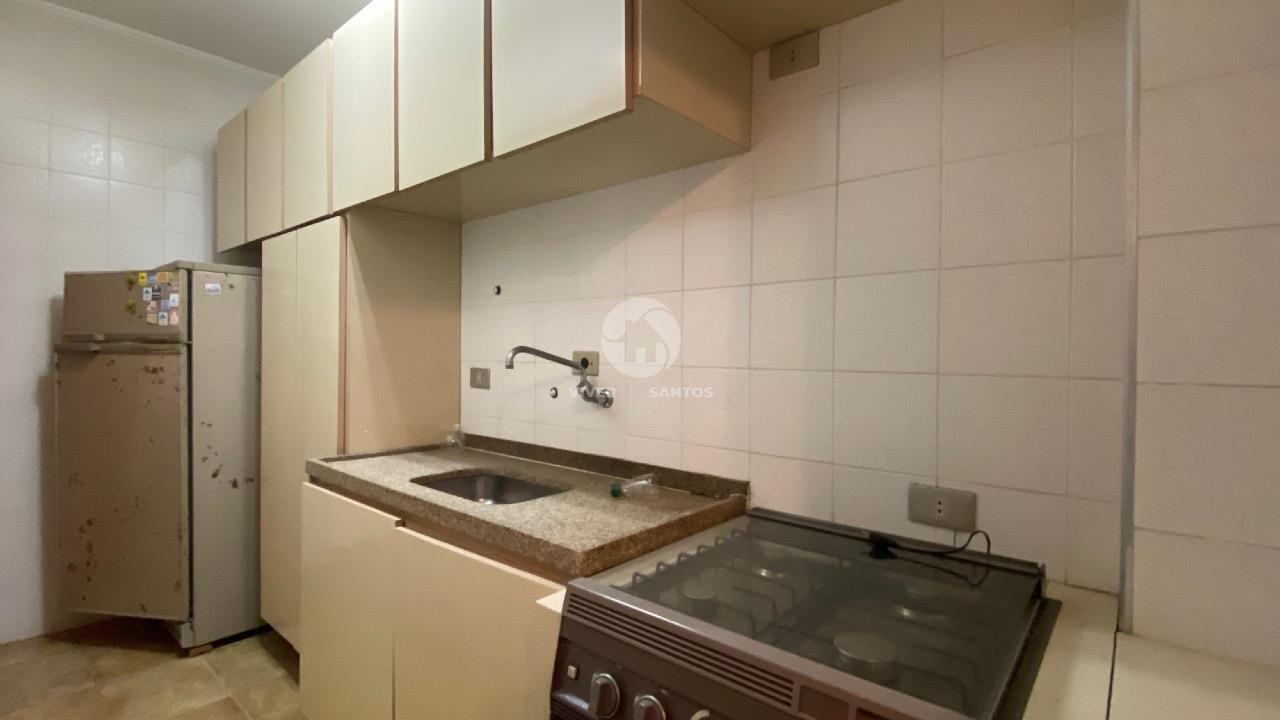 Apartamento 2 quartos, varanda, vaga e vista mar no Gonzaga em Gonzaga, Santos — foto 12