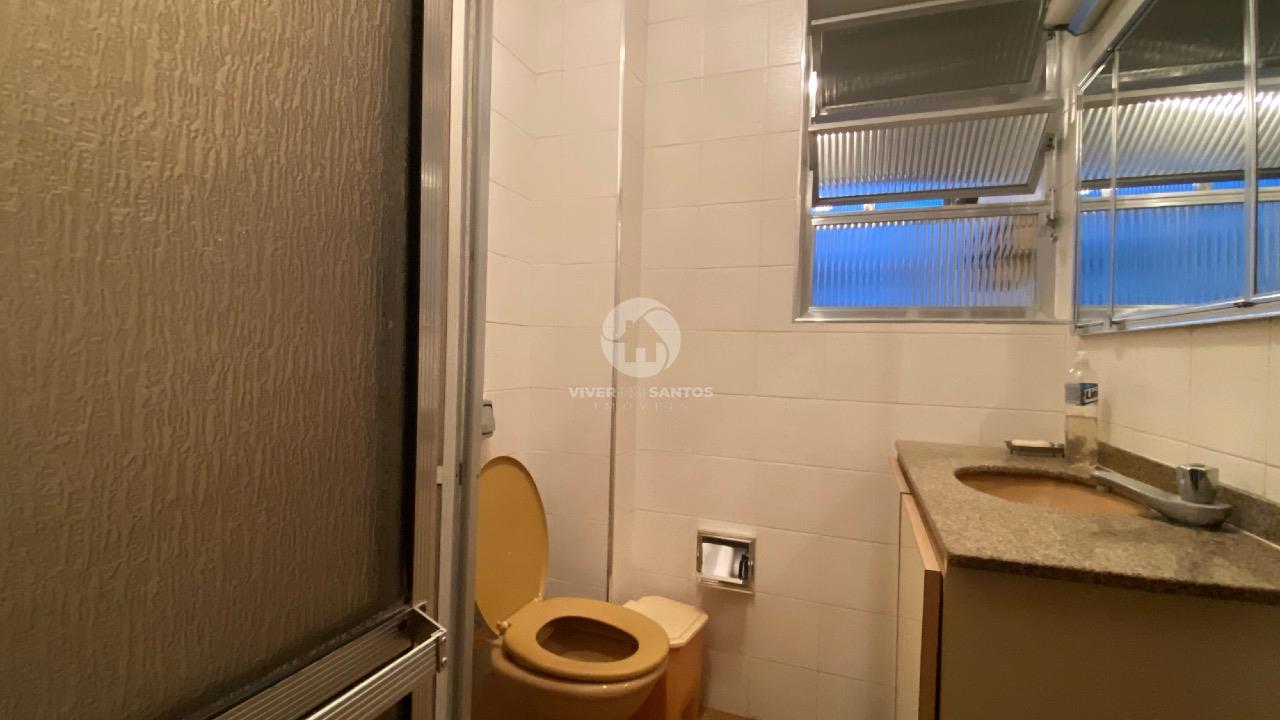 Apartamento 2 quartos, varanda, vaga e vista mar no Gonzaga em Gonzaga, Santos — foto 8