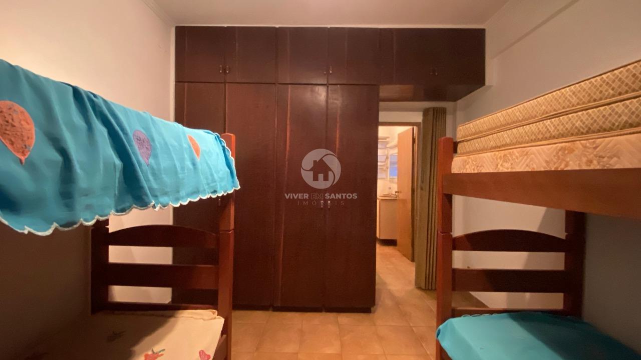 Apartamento 2 quartos, varanda, vaga e vista mar no Gonzaga em Gonzaga, Santos — foto 10