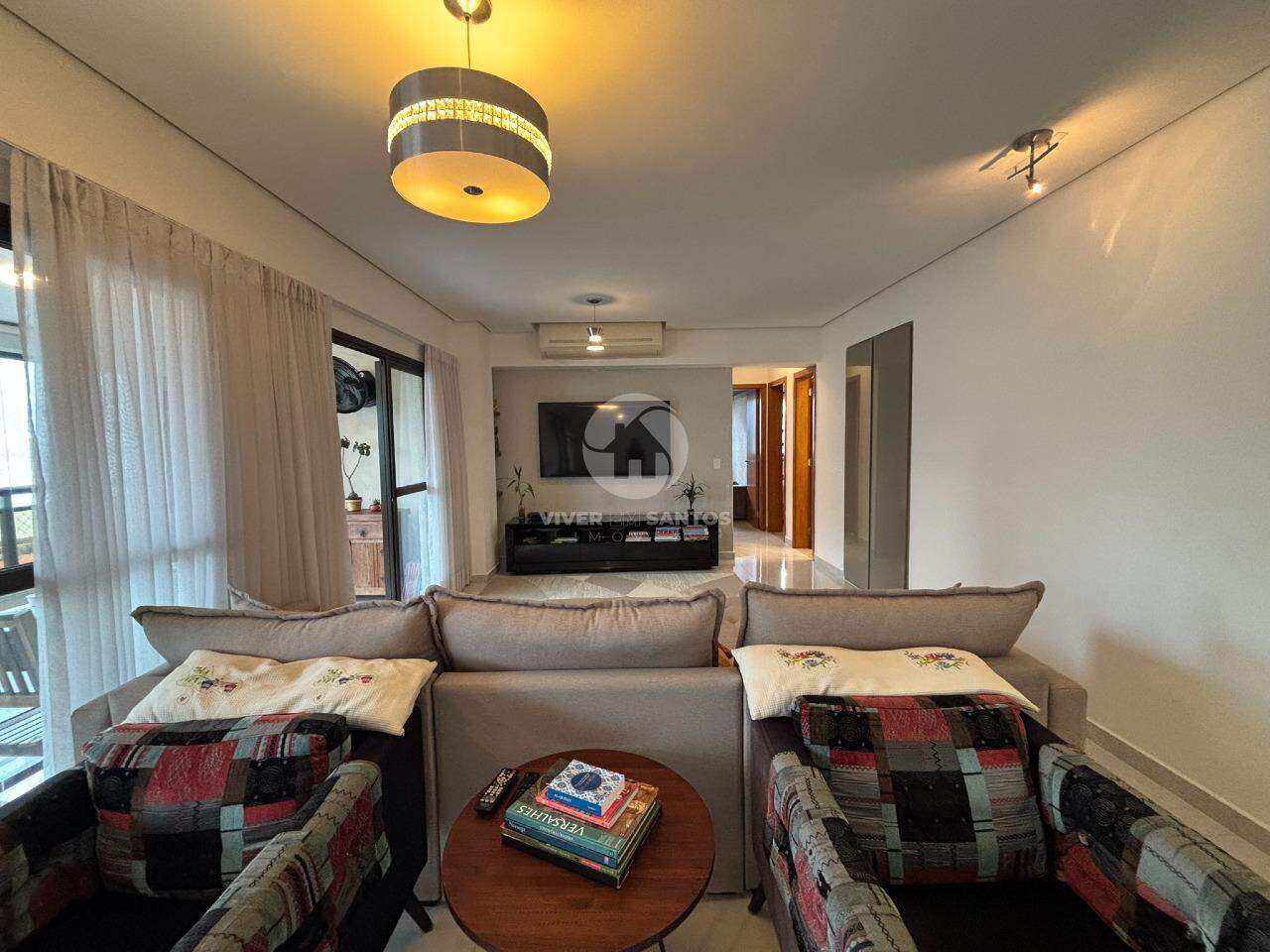 Apartamento 3 quartos e 2 vagas de garagem com Vista Mar Ponta da Praia - Santos/SP em Ponta da Praia, Santos — foto 3