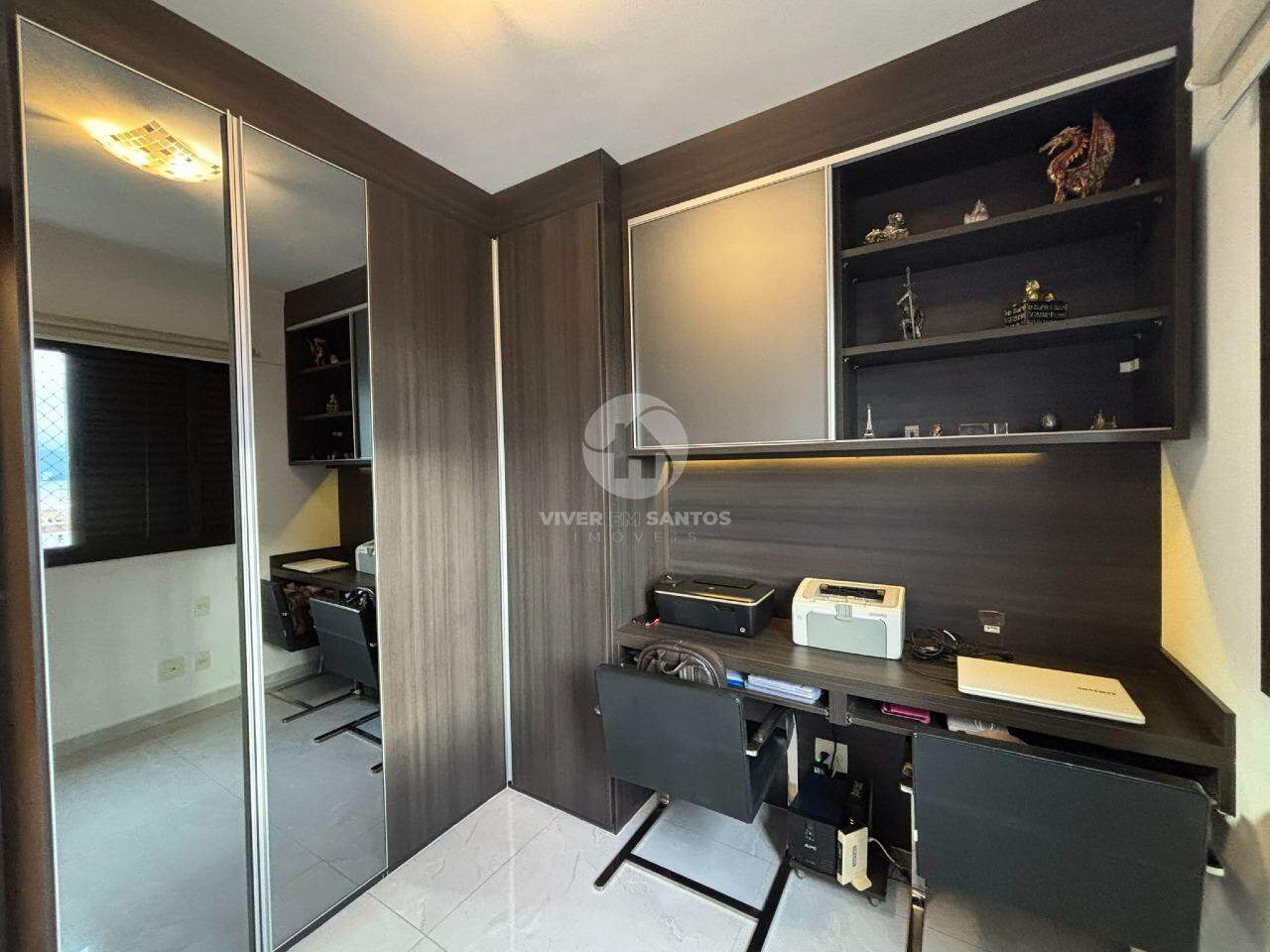 Apartamento 3 quartos e 2 vagas de garagem com Vista Mar Ponta da Praia - Santos/SP em Ponta da Praia, Santos — foto 13