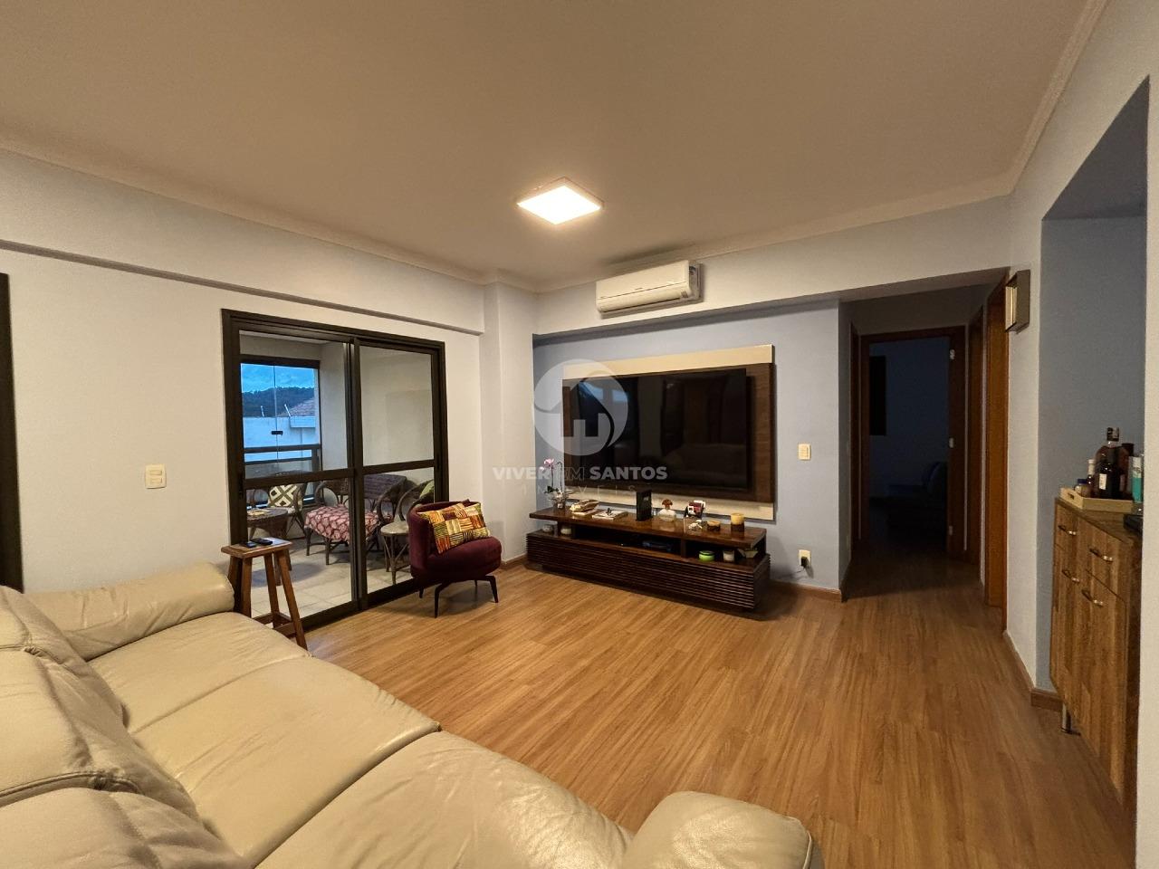 Apartamento 3 quartos e 2 vagas de garagem na Ponta da Praia - Santos/SP em Ponta da Praia, Santos — foto 5