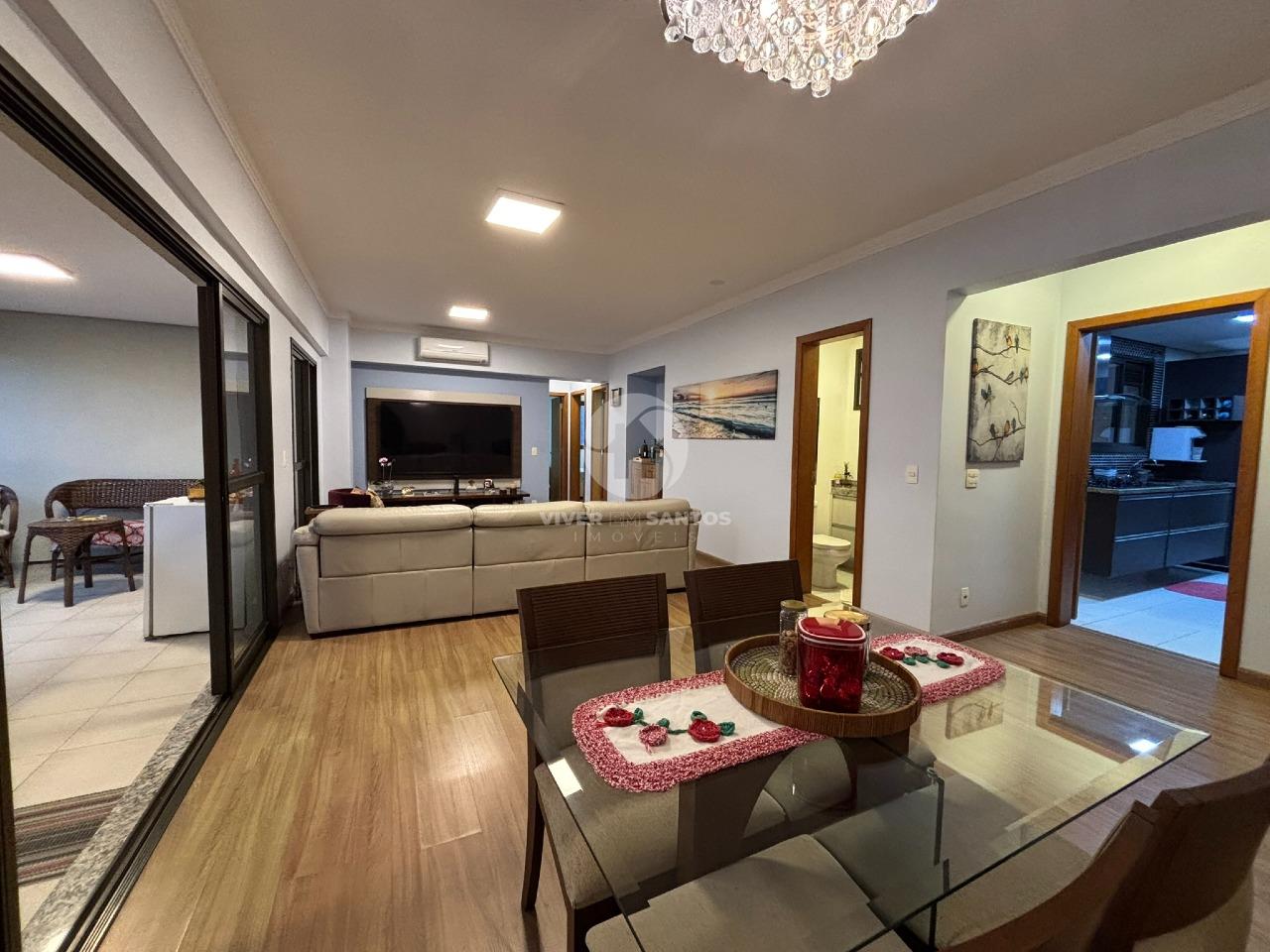 Apartamento 3 quartos e 2 vagas de garagem na Ponta da Praia - Santos/SP em Ponta da Praia, Santos — foto 3