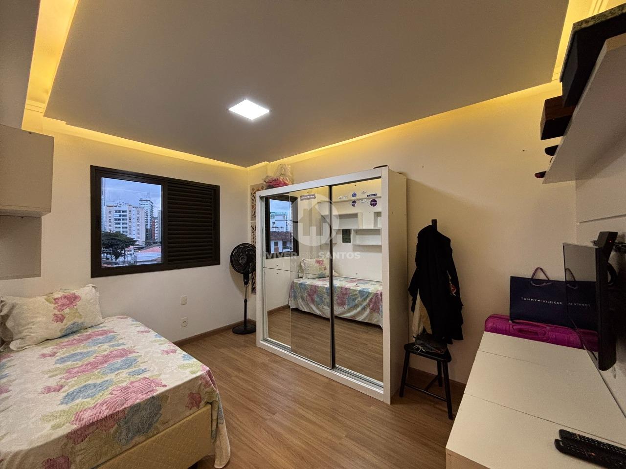 Apartamento 3 quartos e 2 vagas de garagem na Ponta da Praia - Santos/SP em Ponta da Praia, Santos — foto 11