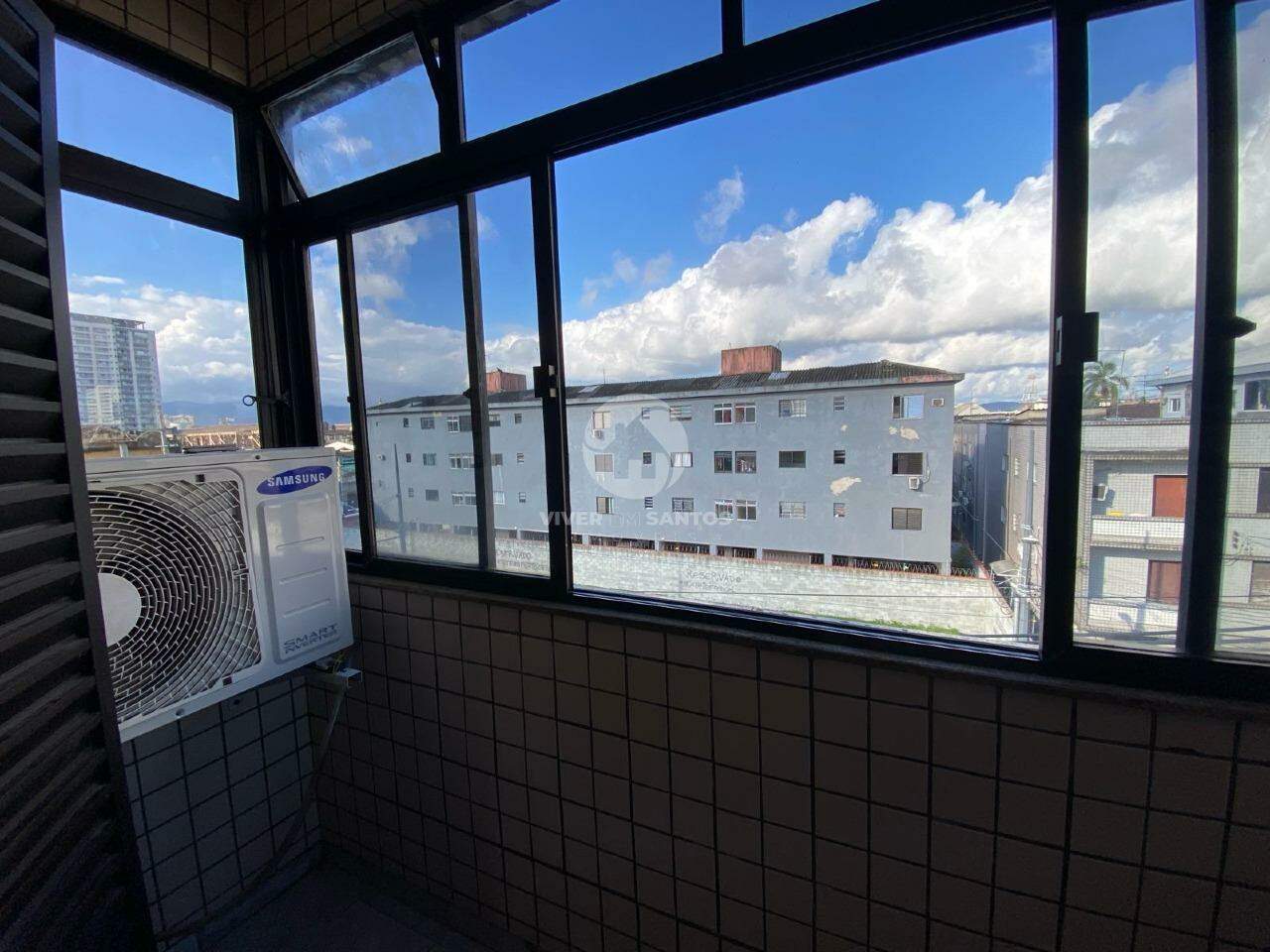 Apartamento de 2 dormitorios bem espaçosos e bem ventilados - Vila Mathias Santos/SP em Vila Mathias, Santos — foto 3