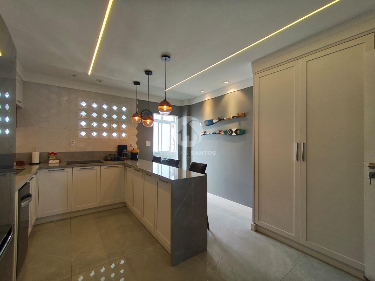 Apartamento Frente Mar Totalmente Reformado e Vista Permanente na Ponta da Praia - Santos/SP em Ponta da Praia, Santos — foto 8