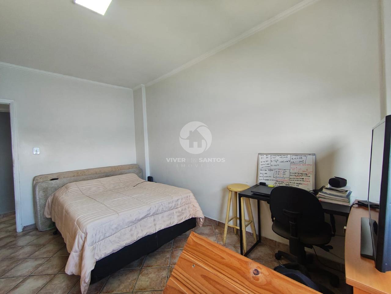 Apartamento Frente Mar Totalmente Reformado e Vista Permanente na Ponta da Praia - Santos/SP em Ponta da Praia, Santos — foto 13