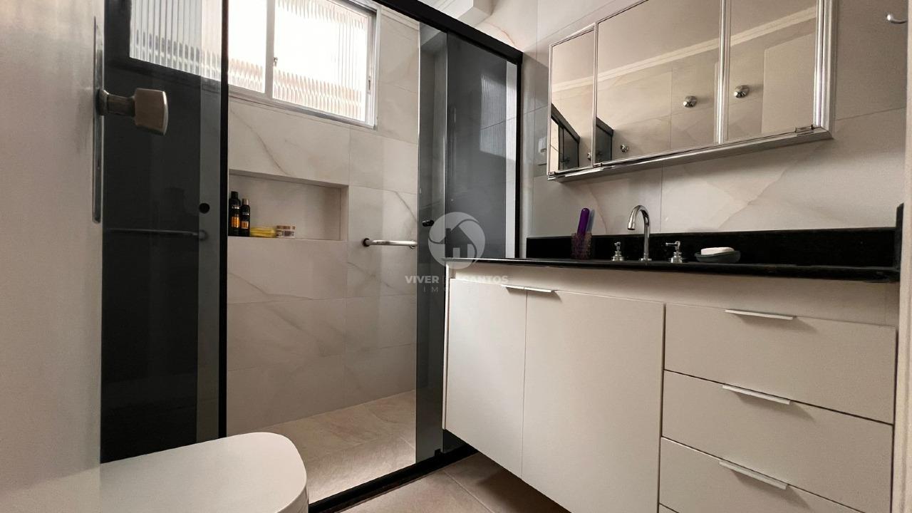 Apartamento vista mar com 3 quartos no Gonzaga em Gonzaga, Santos — foto 13