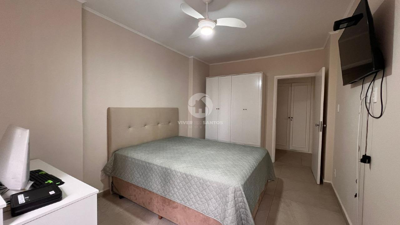 Apartamento vista mar com 3 quartos no Gonzaga em Gonzaga, Santos — foto 18