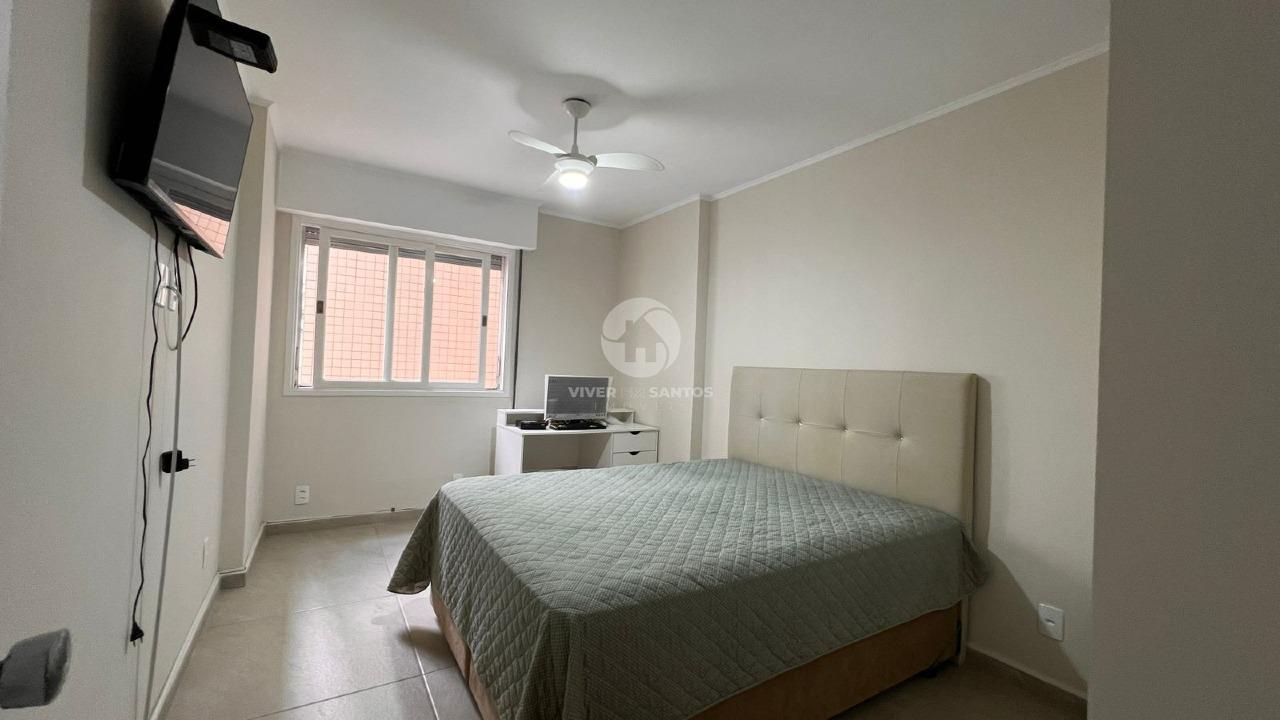 Apartamento vista mar com 3 quartos no Gonzaga em Gonzaga, Santos — foto 19