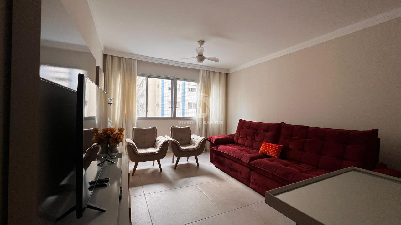 Apartamento vista mar com 3 quartos no Gonzaga em Gonzaga, Santos — foto 6