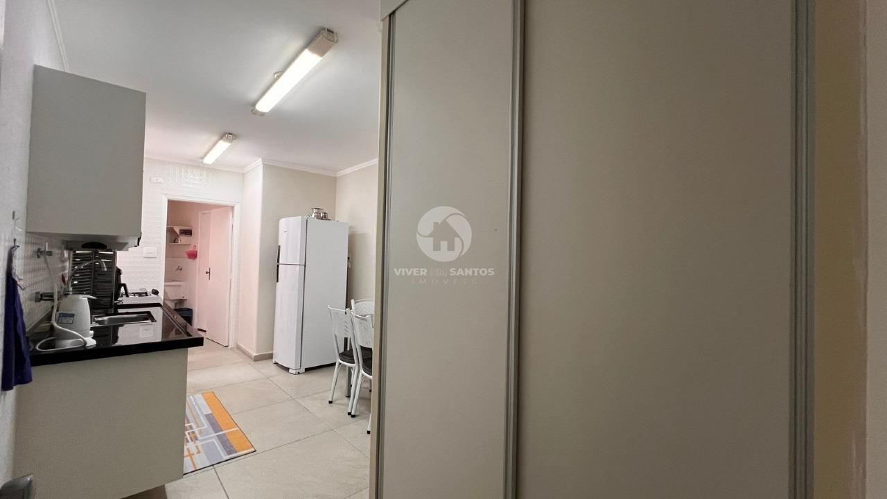 Apartamento vista mar com 3 quartos no Gonzaga em Gonzaga, Santos — foto 20