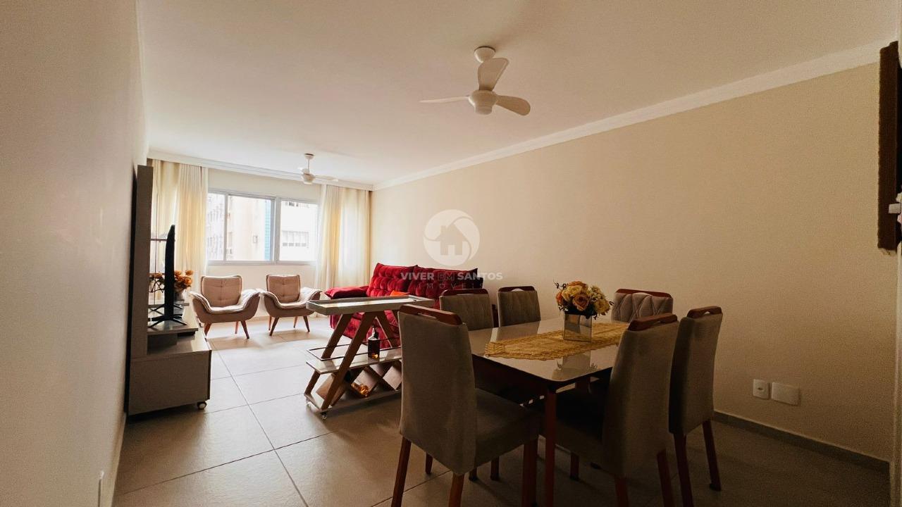 Apartamento vista mar com 3 quartos no Gonzaga em Gonzaga, Santos — foto 7