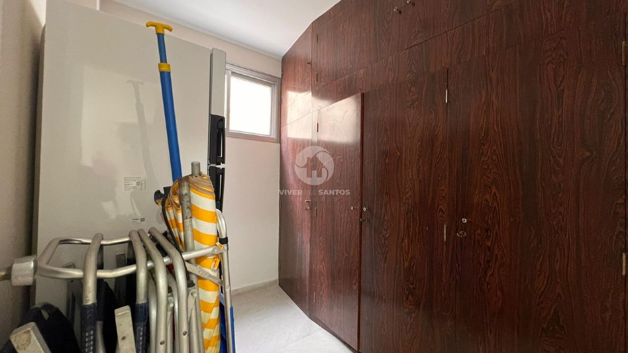Apartamento vista mar com 3 quartos no Gonzaga em Gonzaga, Santos — foto 25