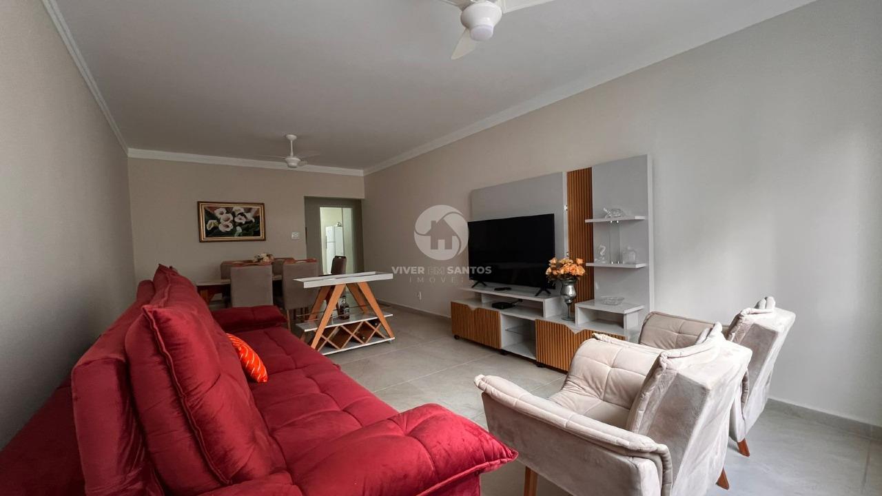 Apartamento vista mar com 3 quartos no Gonzaga em Gonzaga, Santos — foto 5