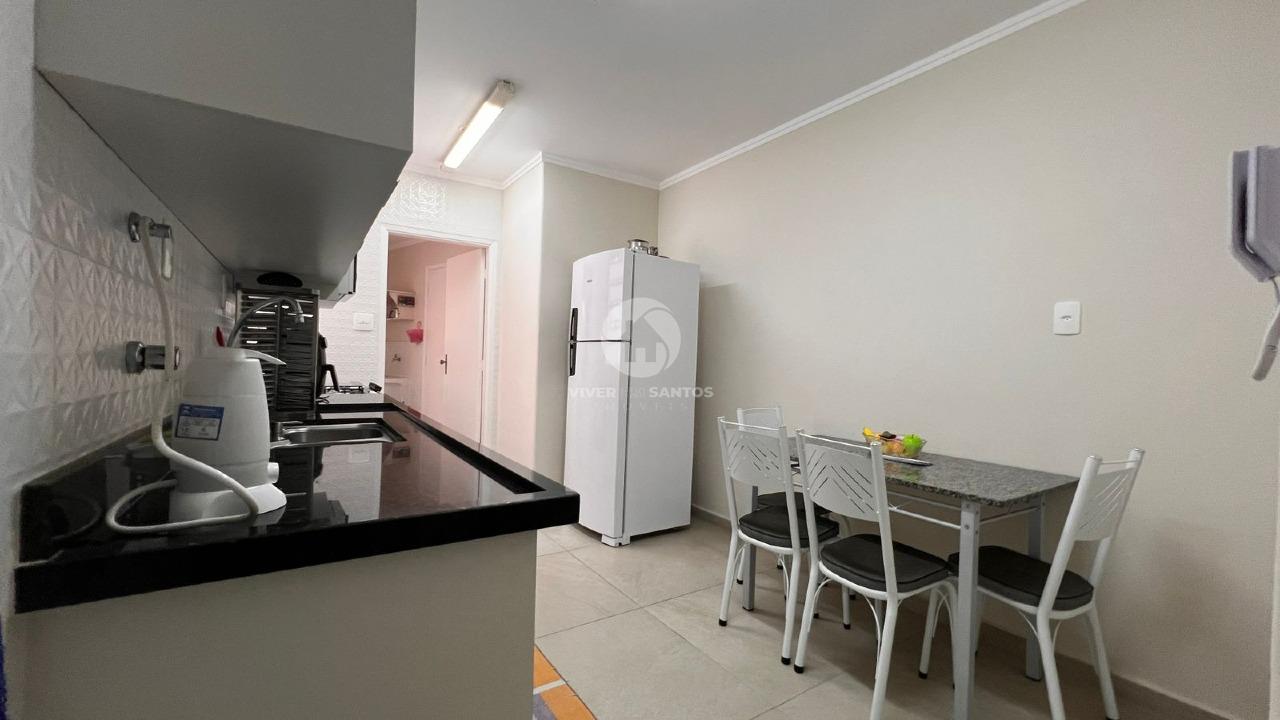 Apartamento vista mar com 3 quartos no Gonzaga em Gonzaga, Santos — foto 22