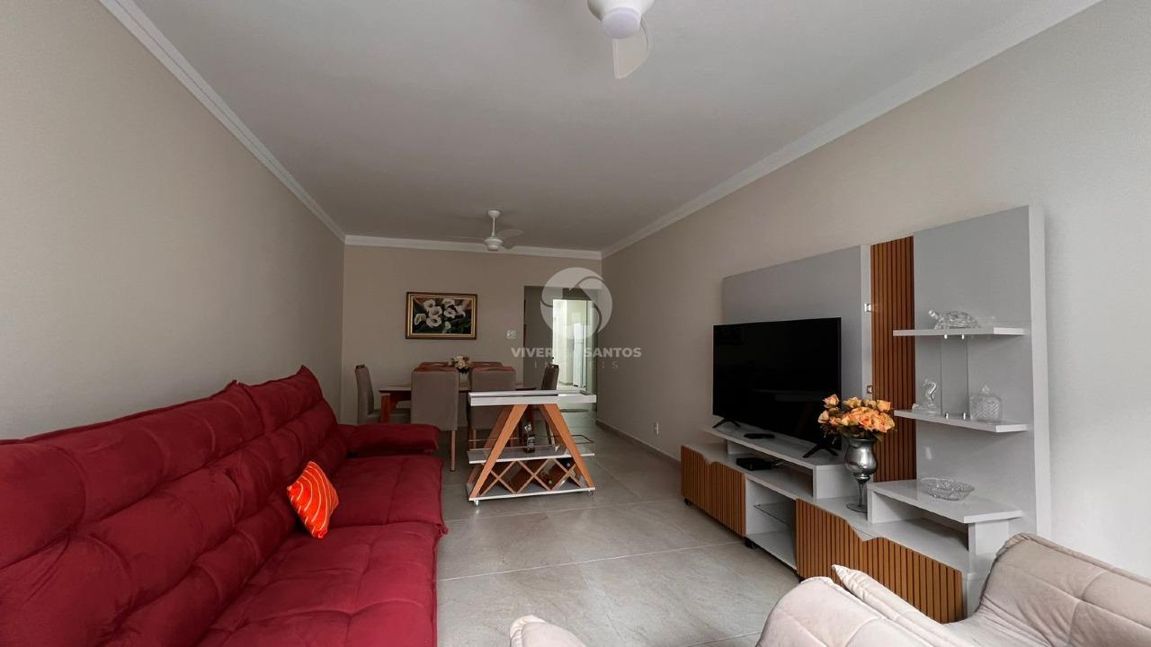 Apartamento vista mar com 3 quartos no Gonzaga em Gonzaga, Santos — foto 4