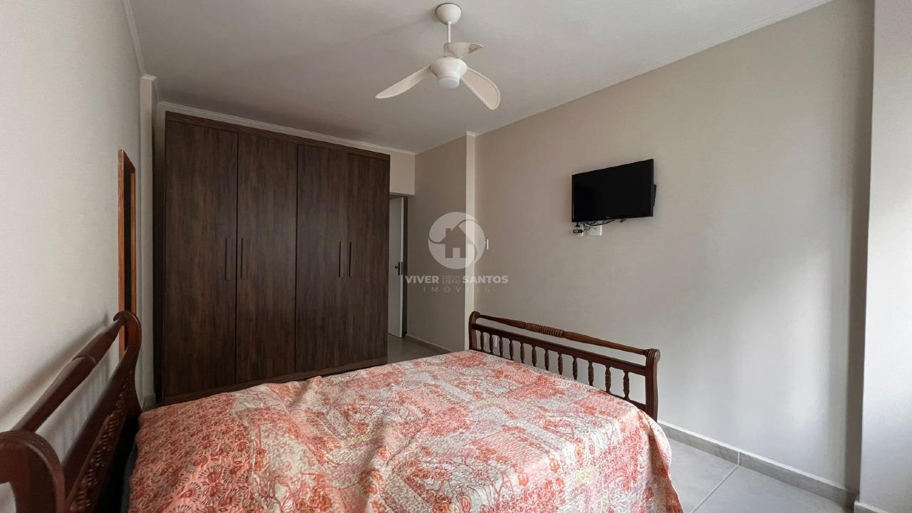 Apartamento vista mar com 3 quartos no Gonzaga em Gonzaga, Santos — foto 12
