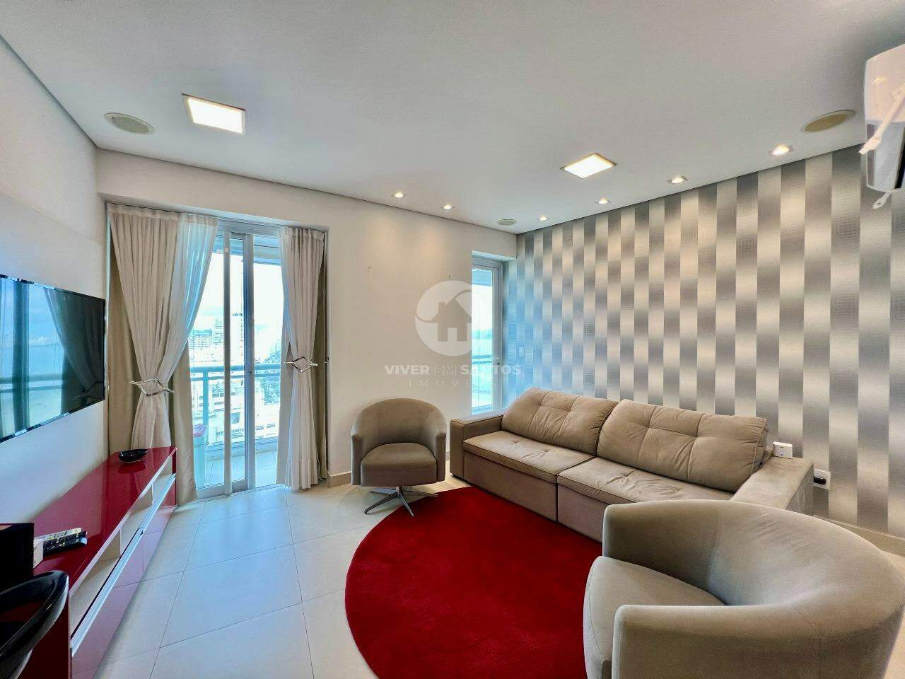 Apartamento 1 Dormitórios, Suíte, Vista Mar e Lazer Completo na Pompéia - Santos SP em Pompéia, Santos — foto 3