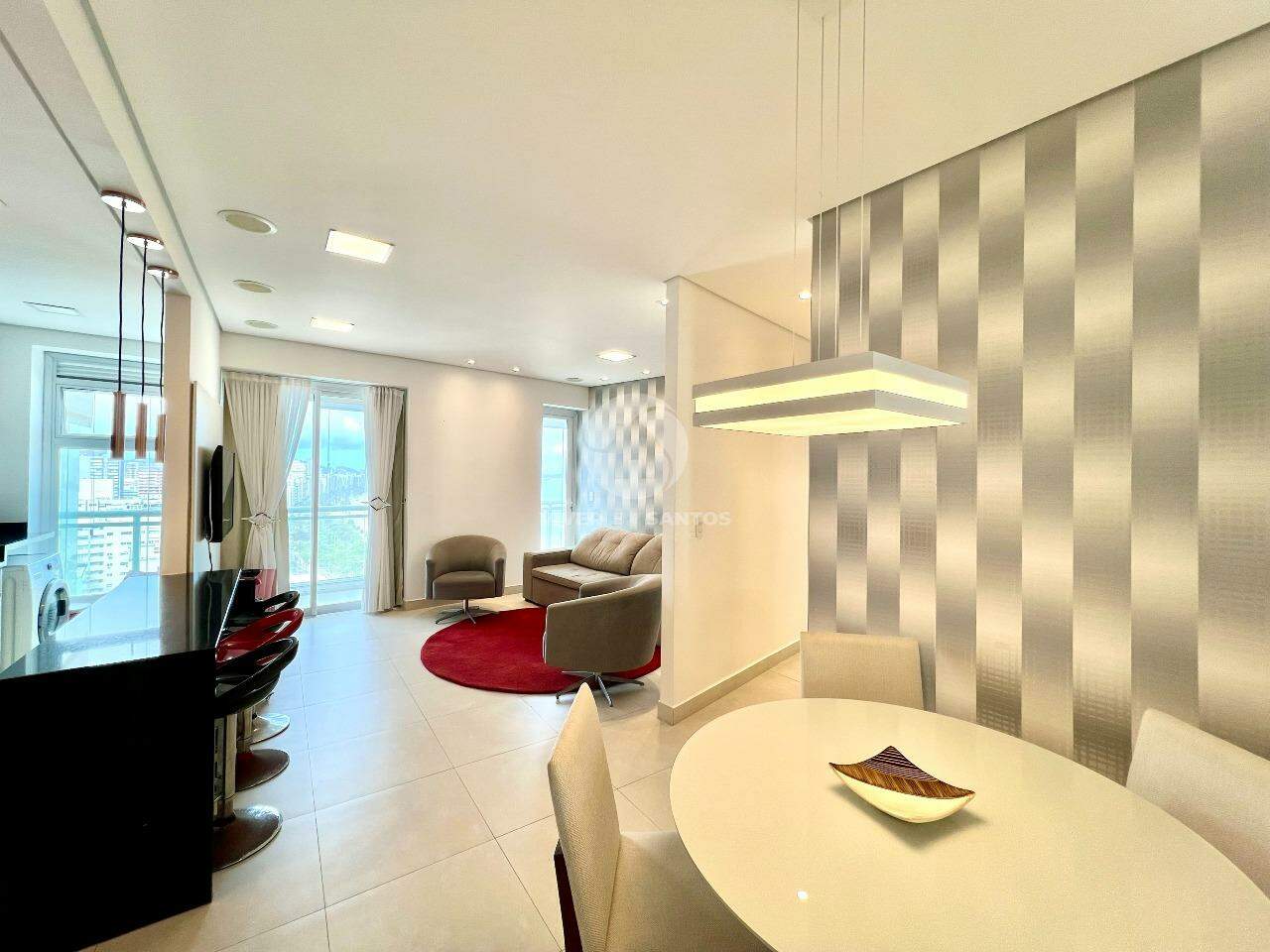 Apartamento 1 Dormitórios, Suíte, Vista Mar e Lazer Completo na Pompéia - Santos SP em Pompéia, Santos — foto 9