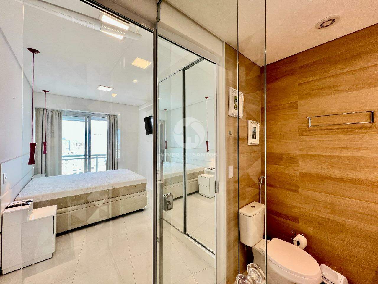 Apartamento 1 Dormitórios, Suíte, Vista Mar e Lazer Completo na Pompéia - Santos SP em Pompéia, Santos — foto 21
