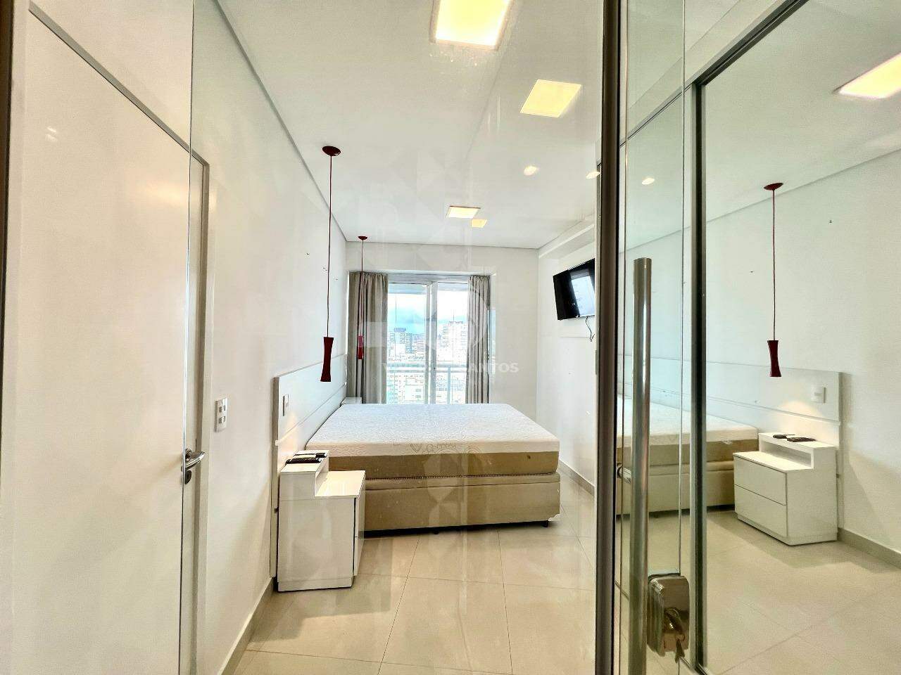 Apartamento 1 Dormitórios, Suíte, Vista Mar e Lazer Completo na Pompéia - Santos SP em Pompéia, Santos — foto 20