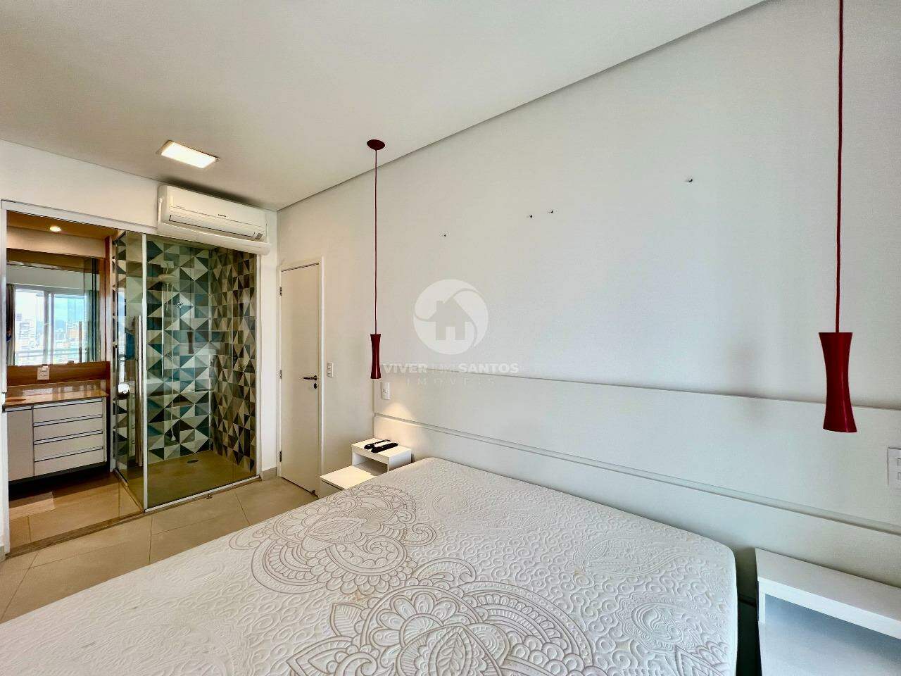 Apartamento 1 Dormitórios, Suíte, Vista Mar e Lazer Completo na Pompéia - Santos SP em Pompéia, Santos — foto 17