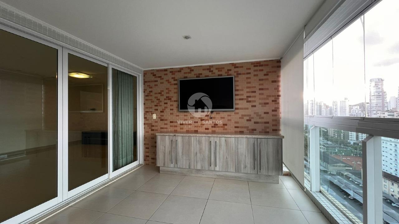 Apartamento 3 Dormitórios, 2 Vagas, Varanda Gourmet e Lazer Completono Boqueirão - Santos/SP em Boqueirão, Santos — foto 2