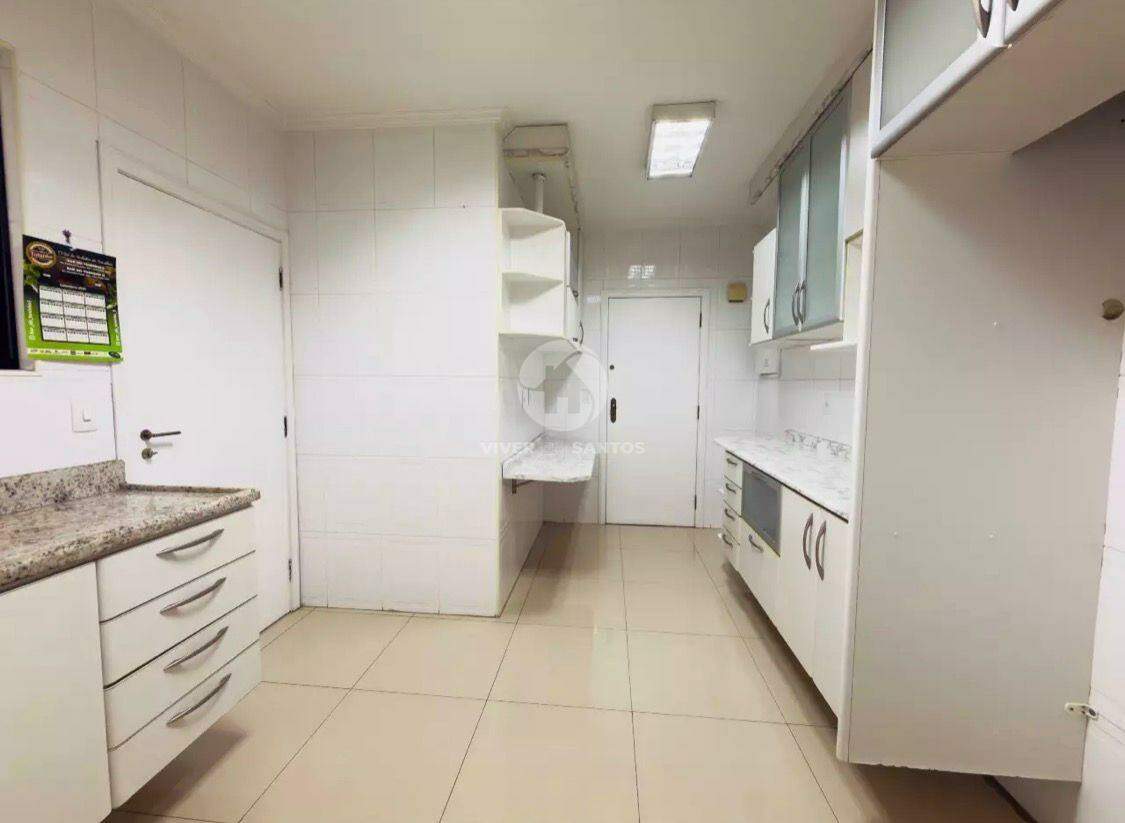 Apartamento 3 Dormitórios, 2 Vagas, Vista Lateral para o Mar e Sacada na Aparecida - Santos SP em Aparecida, Santos — foto 17