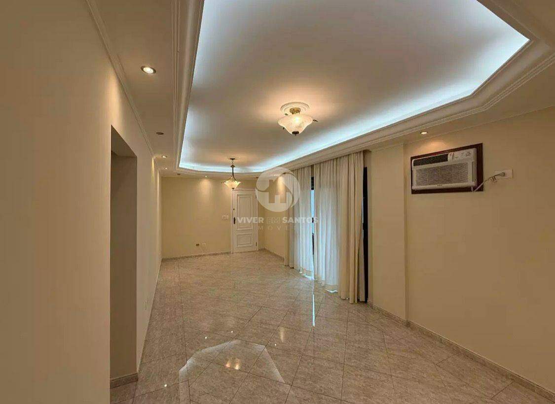 Apartamento 3 Dormitórios, 2 Vagas, Vista Lateral para o Mar e Sacada na Aparecida - Santos SP em Aparecida, Santos — foto 4