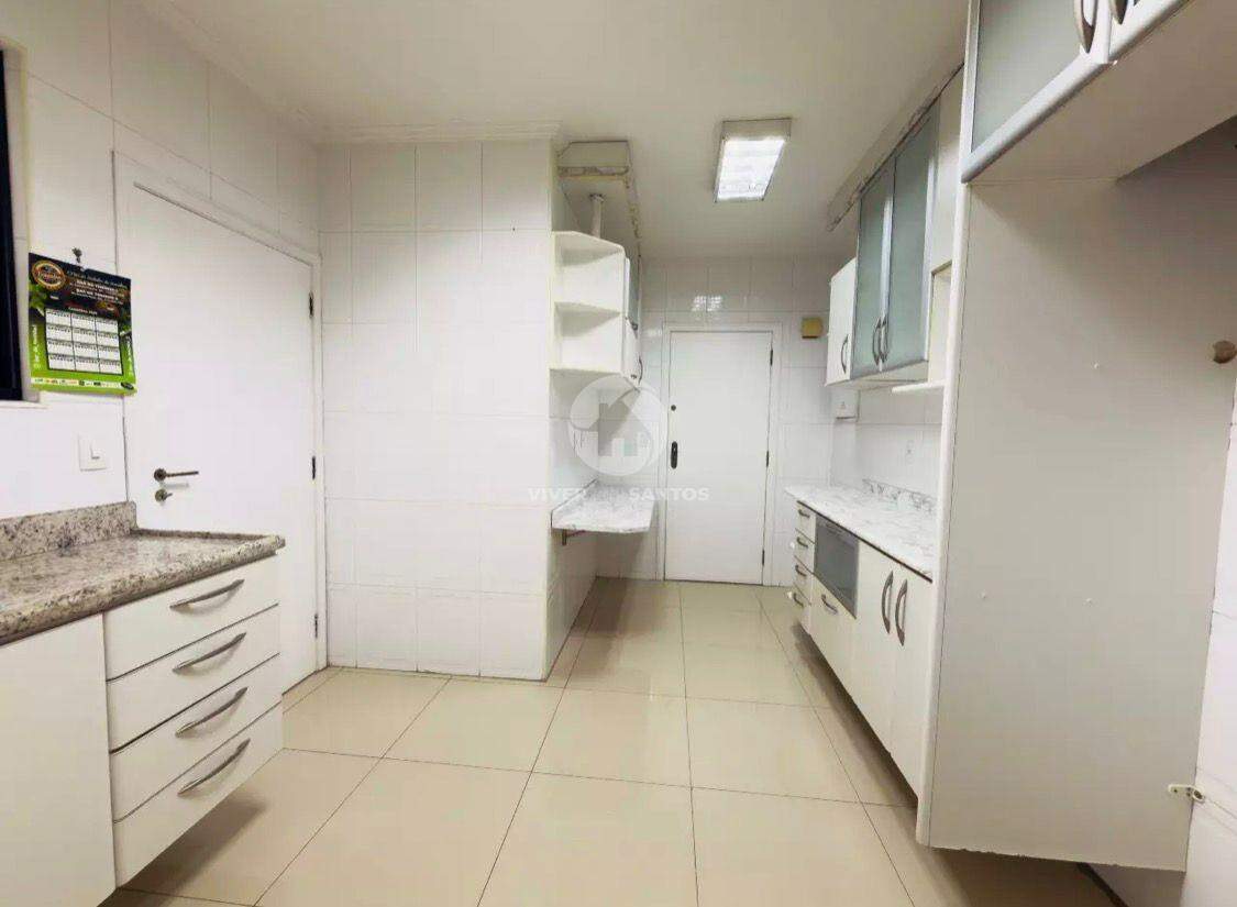 Apartamento 3 Dormitórios, 2 Vagas, Vista Lateral para o Mar e Sacada na Aparecida - Santos SP em Aparecida, Santos — foto 15