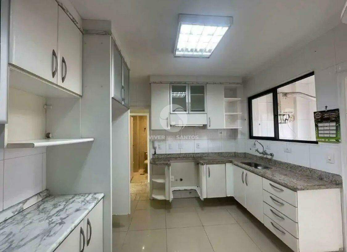 Apartamento 3 Dormitórios, 2 Vagas, Vista Lateral para o Mar e Sacada na Aparecida - Santos SP em Aparecida, Santos — foto 16