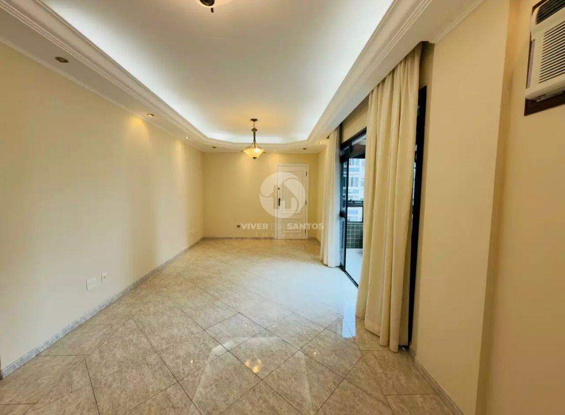 Apartamento 3 Dormitórios, 2 Vagas, Vista Lateral para o Mar e Sacada na Aparecida - Santos SP em Aparecida, Santos — foto 3