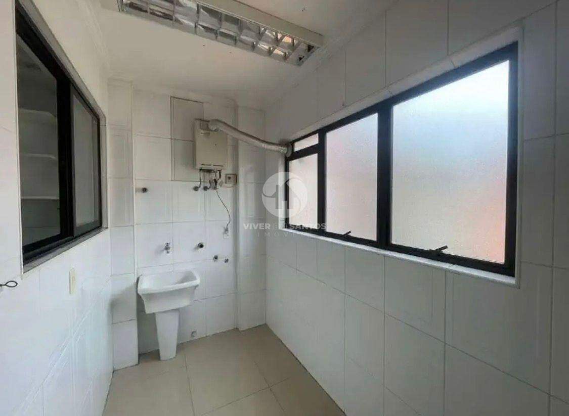 Apartamento 3 Dormitórios, 2 Vagas, Vista Lateral para o Mar e Sacada na Aparecida - Santos SP em Aparecida, Santos — foto 19